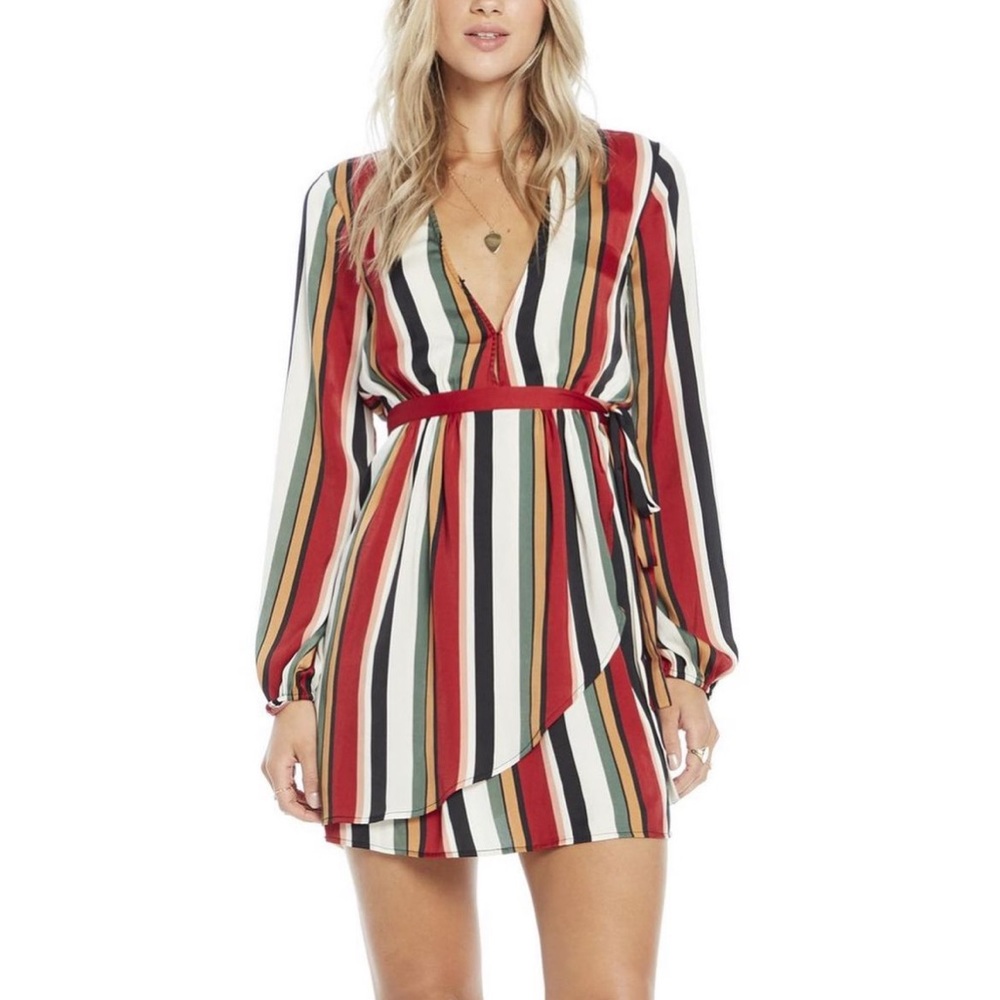 Holiday Stripes Dress - Picture 2 of 2